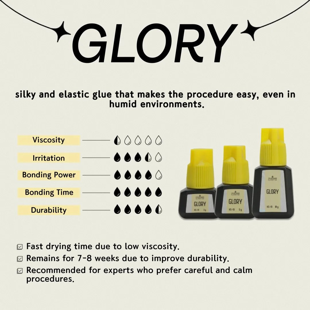 Eyelash Extension Glue Glory (Volume) HS19 - Image 3