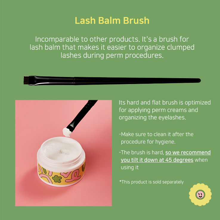 Lash Balm Lamination Adhesive Brush