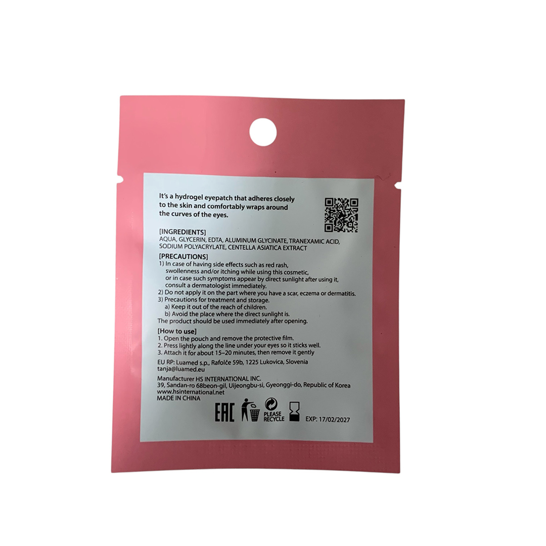 Basic Asymmetry Hydrogel Eye Patch for Lash Extensions