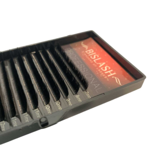 Closeup of BISLASH L Curl Lash Extension Tray