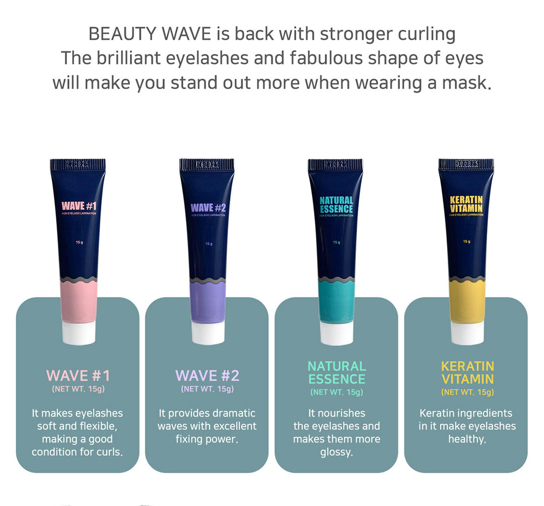 Beauty Wave Korean Lash Lift Lamination Kit